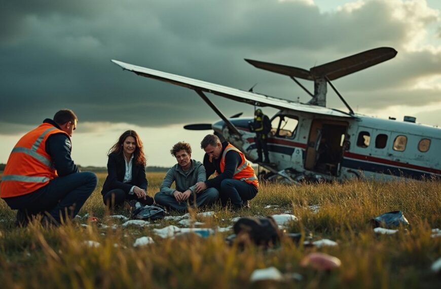 découvrez le miracle près de toulouse où un avion de tourisme s'est écrasé, mais heureusement, ses deux passagers ont survécu sans blessures.