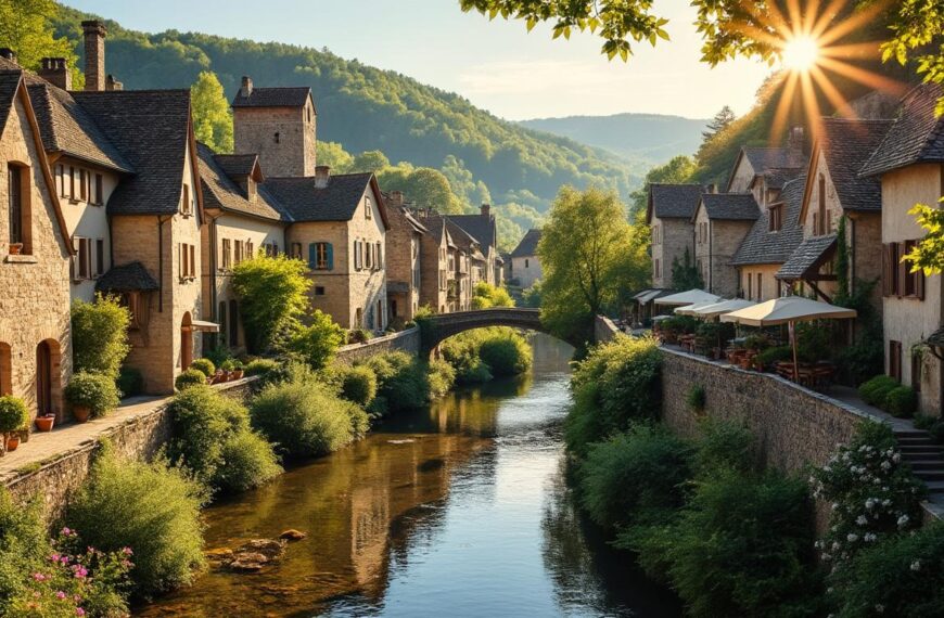 découvrez cette cité médiévale, joyau rare de la vallée de la dordogne, classée parmi les plus beaux villages de france, alliant histoire, charme et paysages pittoresques.