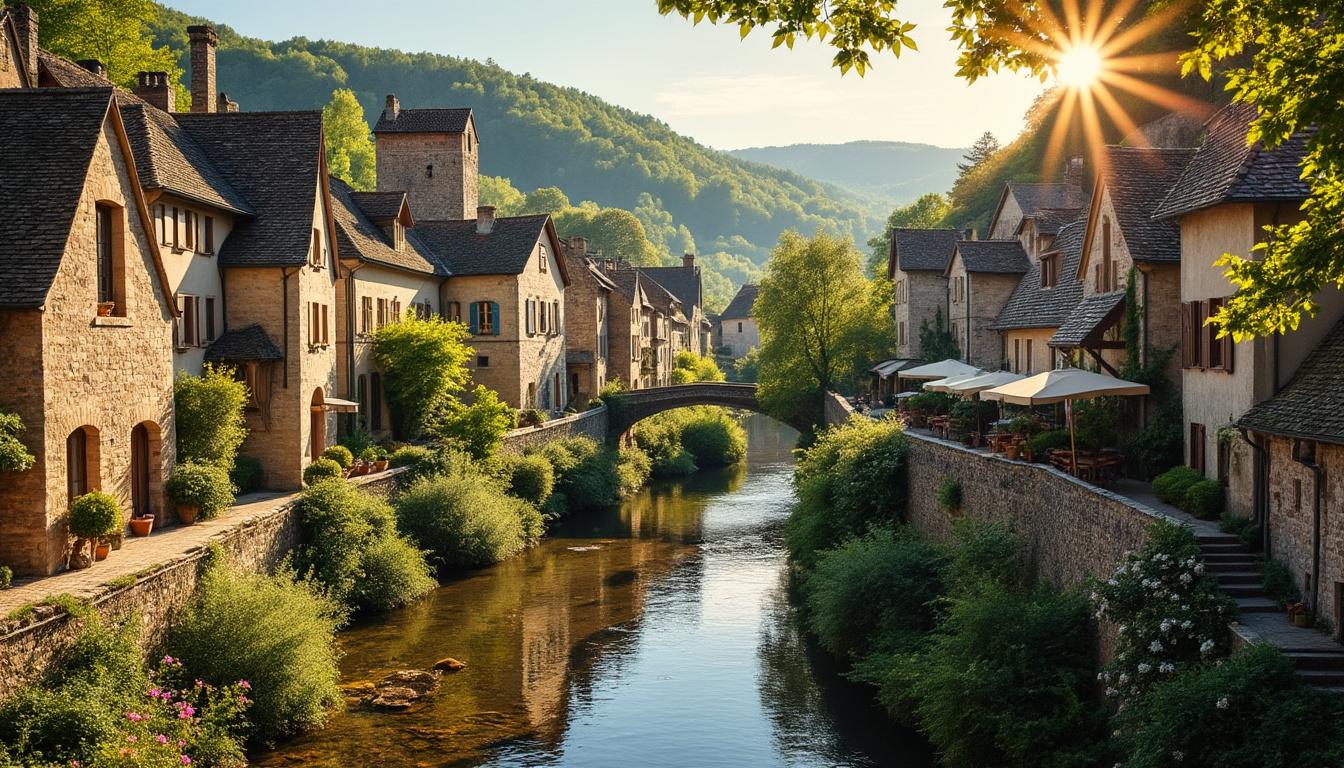 découvrez cette cité médiévale, joyau rare de la vallée de la dordogne, classée parmi les plus beaux villages de france, alliant histoire, charme et paysages pittoresques.
