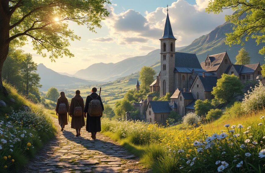 participez au « week-end compostelle » les 28 et 29 mars, organisé par l’office de tourisme et du thermalisme. une aventure unique pour découvrir les chemins de saint-jacques et profiter du patrimoine local.