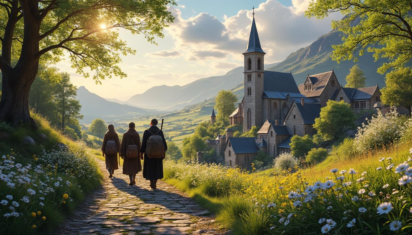 participez au « week-end compostelle » les 28 et 29 mars, organisé par l’office de tourisme et du thermalisme. une aventure unique pour découvrir les chemins de saint-jacques et profiter du patrimoine local.