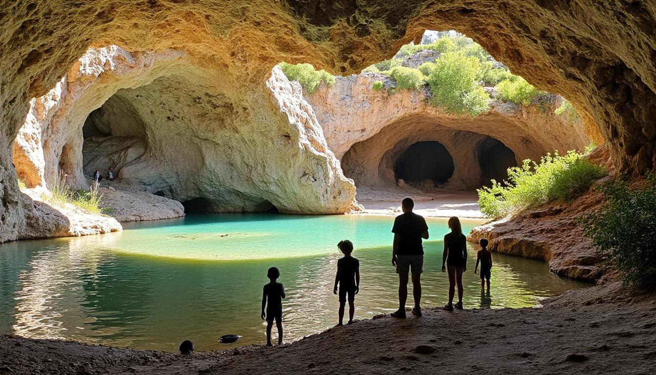 découvrez la grotte de la salamandre, une merveille naturelle idéale pour une sortie en famille au cœur de la garrigue gardoise. plongez dans un univers souterrain fascinant et authentique.