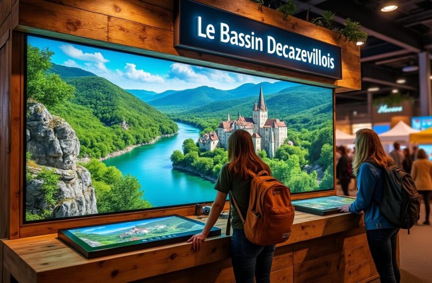 le bassin decazevillois et l’aveyron s'associent au salon occ’ygène de toulouse pour promouvoir leurs atouts touristiques et attirer les voyageurs à la recherche d'authenticité et de découvertes.