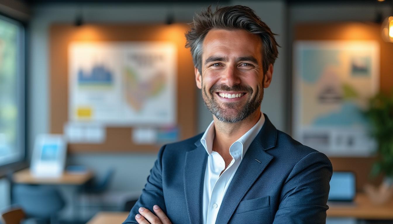 découvrez aurélien manenc, le nouveau leader dynamique à la tête de l’office de tourisme, prêt à dynamiser et promouvoir notre région.