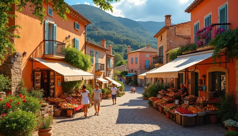 découvrez ce charmant village du roussillon, baigné de soleil, où couleurs vibrantes et sensations authentiques vous attendent pour un voyage inoubliable.