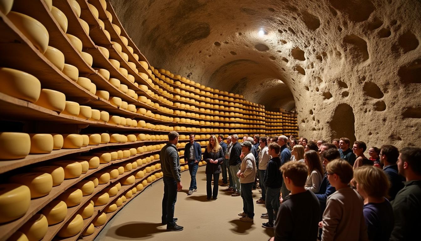 découvrez les caves de roquefort société, reconnues pour l'excellence de leur accueil et de leurs visites, une expérience incontournable pour les passionnés de tourisme et de gastronomie.