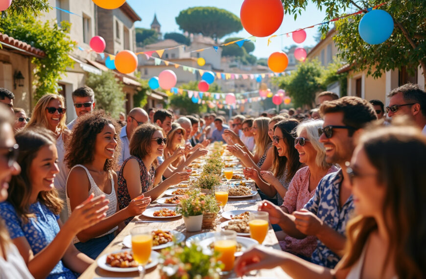 à gruissan, près de 500 participants célèbrent les 90 ans des congés payés dans une ambiance conviviale et festive, réunissant générations et souvenirs.