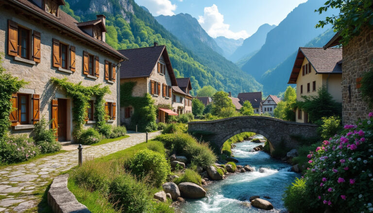 découvrez ce village de montagne méconnu en france, un refuge paisible et frais pour échapper à la canicule estivale et profiter d'un air pur loin de la chaleur.