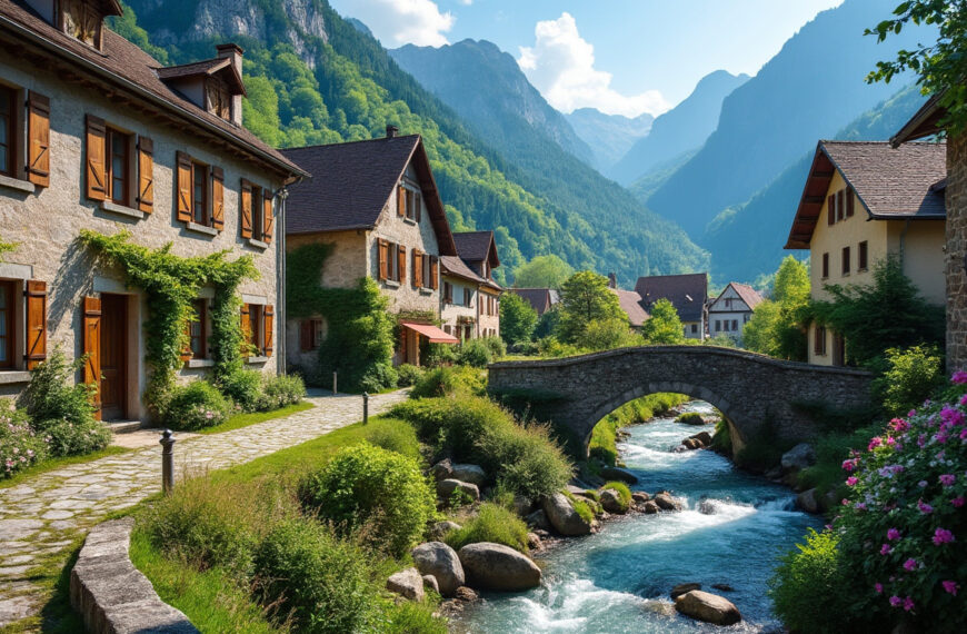 découvrez ce village de montagne méconnu en france, un refuge paisible et frais pour échapper à la canicule estivale et profiter d'un air pur loin de la chaleur.