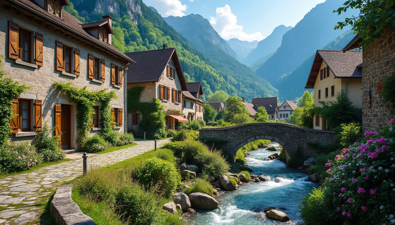 découvrez ce village de montagne méconnu en france, un refuge paisible et frais pour échapper à la canicule estivale et profiter d'un air pur loin de la chaleur.