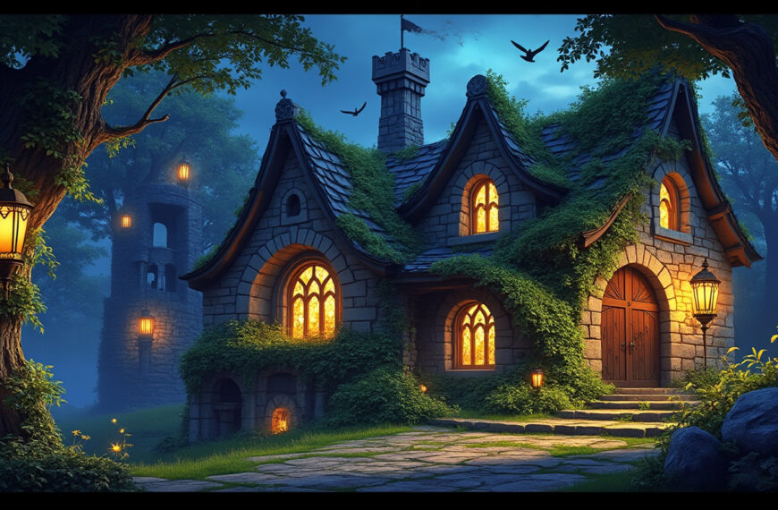 découvrez comment une vieille ruine se transforme en un gîte enchanteur, offrant une immersion magique dans l'univers féerique d'harry potter.