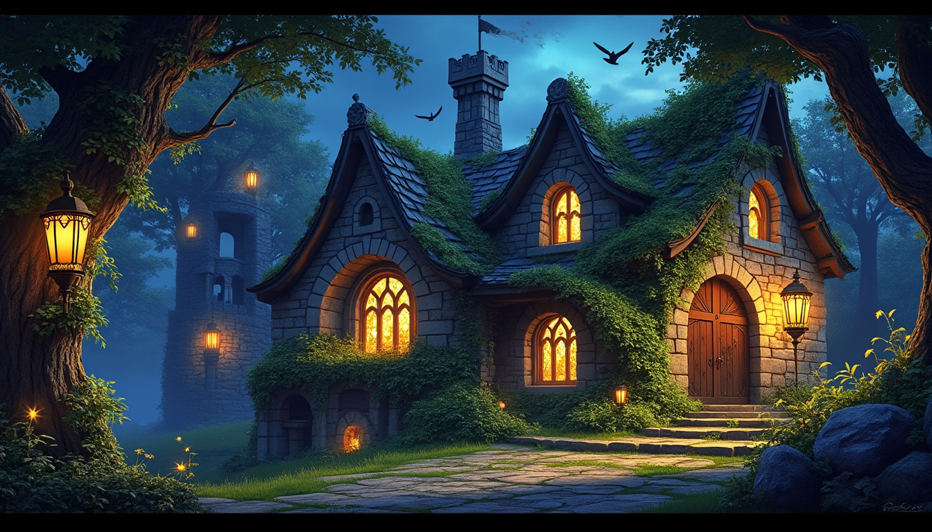 découvrez comment une vieille ruine se transforme en un gîte enchanteur, offrant une immersion magique dans l'univers féerique d'harry potter.