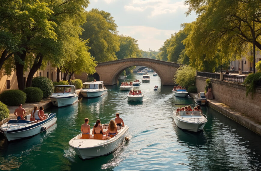 le canal du midi continue de captiver les plaisanciers internationaux grâce à son charme unique, ses paysages pittoresques et son riche patrimoine historique.