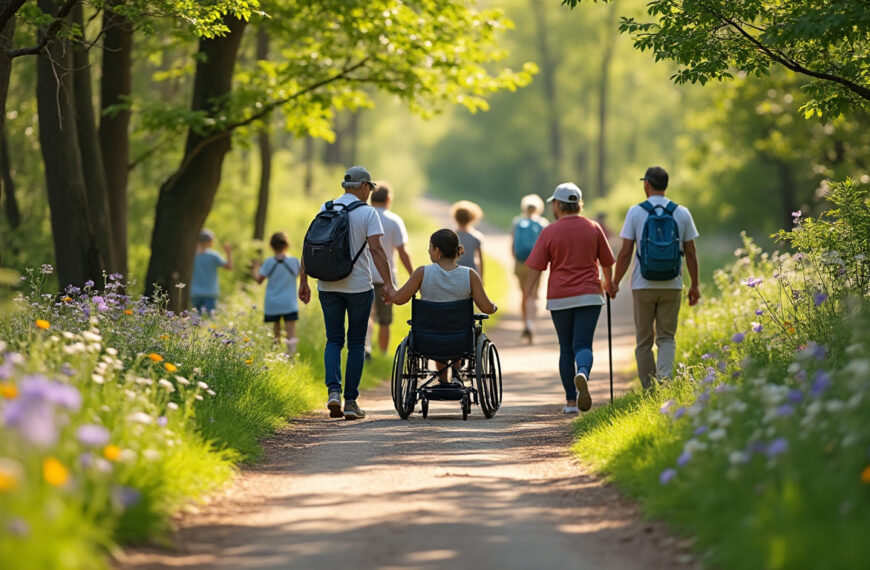 découvrez des randonnées accessibles à tous pour promouvoir le sport inclusif et renforcer le vivre-ensemble. une invitation à sortir, bouger et partager des moments conviviaux en pleine nature.