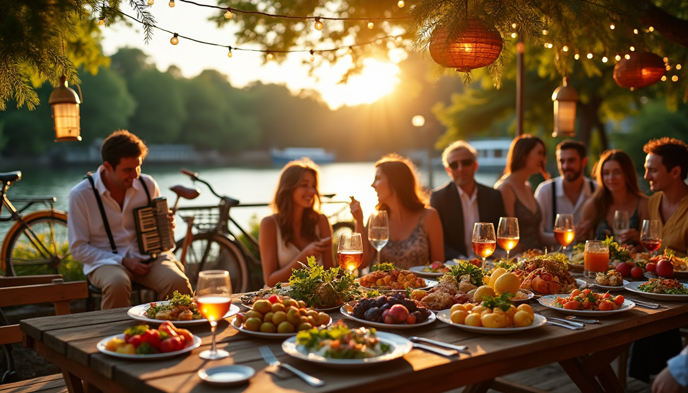 découvrez la guinguette barrabande, le lieu festif incontournable de l'été où musique entraînante et délices culinaires se marient pour des moments inoubliables.
