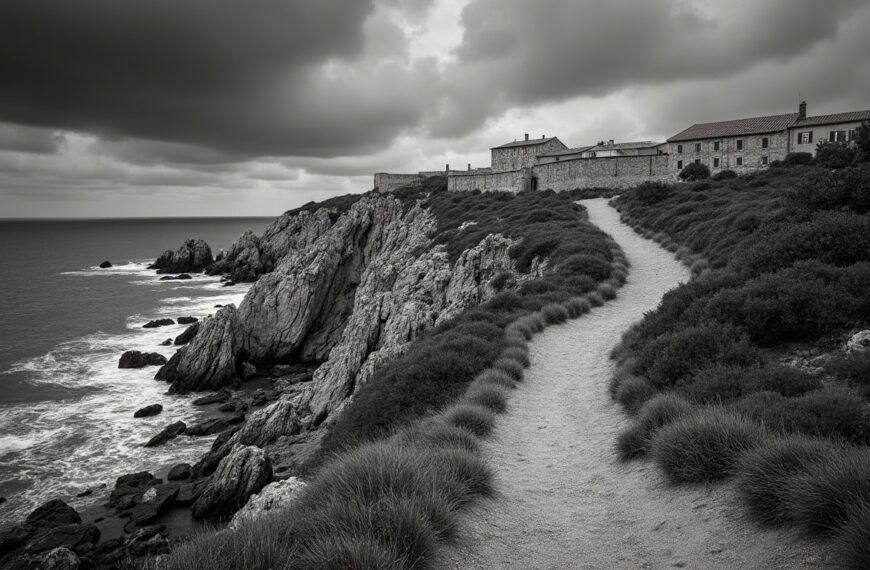 découvrez la vision artistique de philippe barjaud, qui révèle la beauté de l’ouest de l’hérault en noir et blanc à travers son objectif unique.