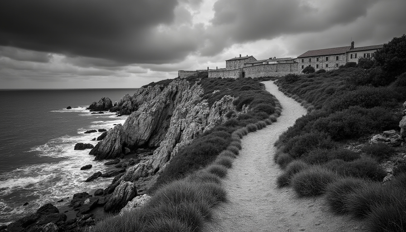 découvrez la vision artistique de philippe barjaud, qui révèle la beauté de l’ouest de l’hérault en noir et blanc à travers son objectif unique.