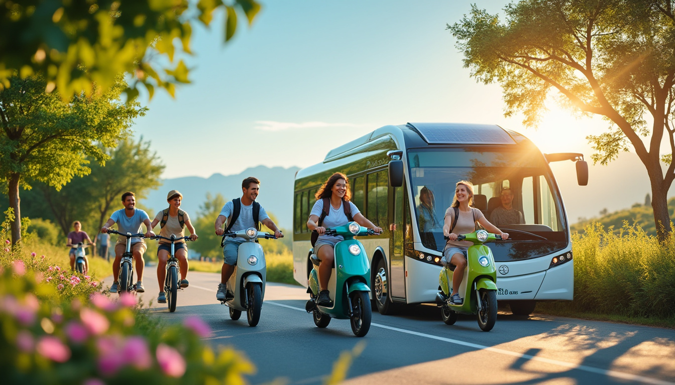 découvrez comment réduire l'empreinte carbone de vos voyages en optant pour des alternatives écoresponsables à la voiture, et contribuez à un tourisme durable et respectueux de l'environnement.