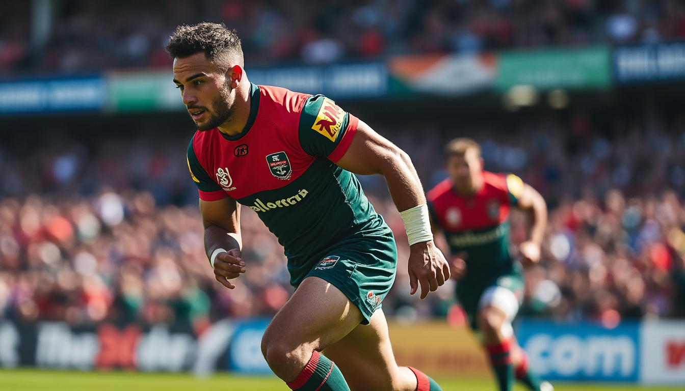 découvrez comment ethan quaid-ward s’épanouit pleinement au toulouse olympique dans la super league, entre performances remarquables et intégration réussie.