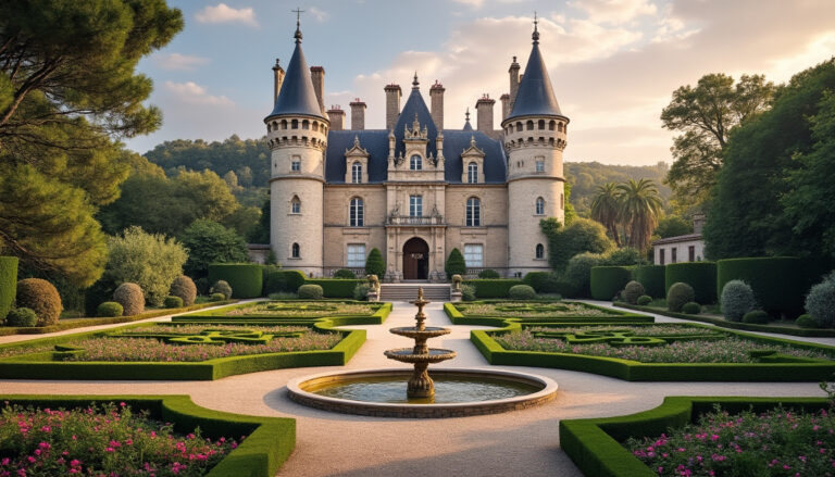 découvrez ce château d'occitanie, un trésor architectural unique, qui vous émerveillera par son sublime jardin à la française alliant histoire et beauté naturelle.
