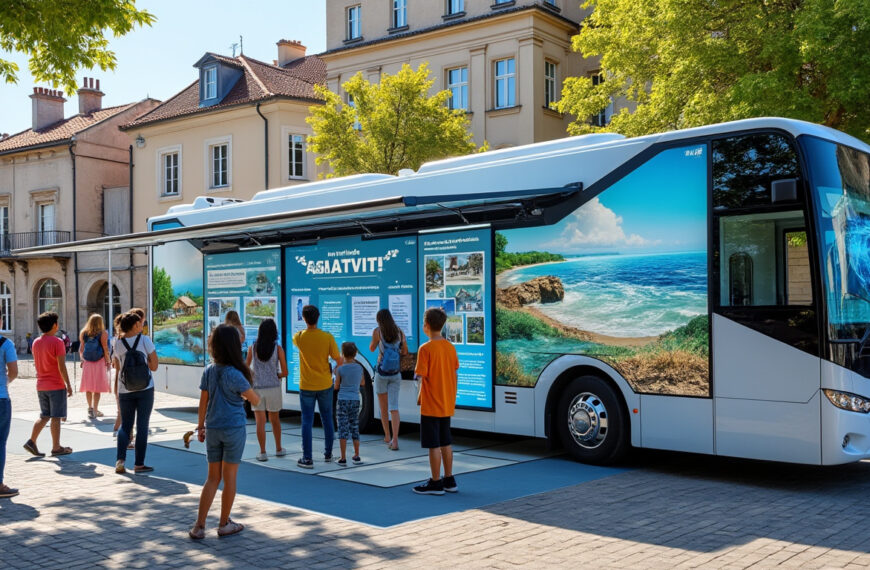découvrez "l’exp’eau" à trèbes, une exposition mobile interactive pour explorer les mystères de l'eau et sensibiliser à la prévention des risques naturels liés à l'eau.