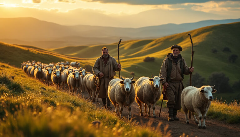 découvrez en occitanie comment ces éleveurs préservent la tradition millénaire de la transhumance, guidant leurs troupeaux au rythme authentique des montagnes et des pâturages.